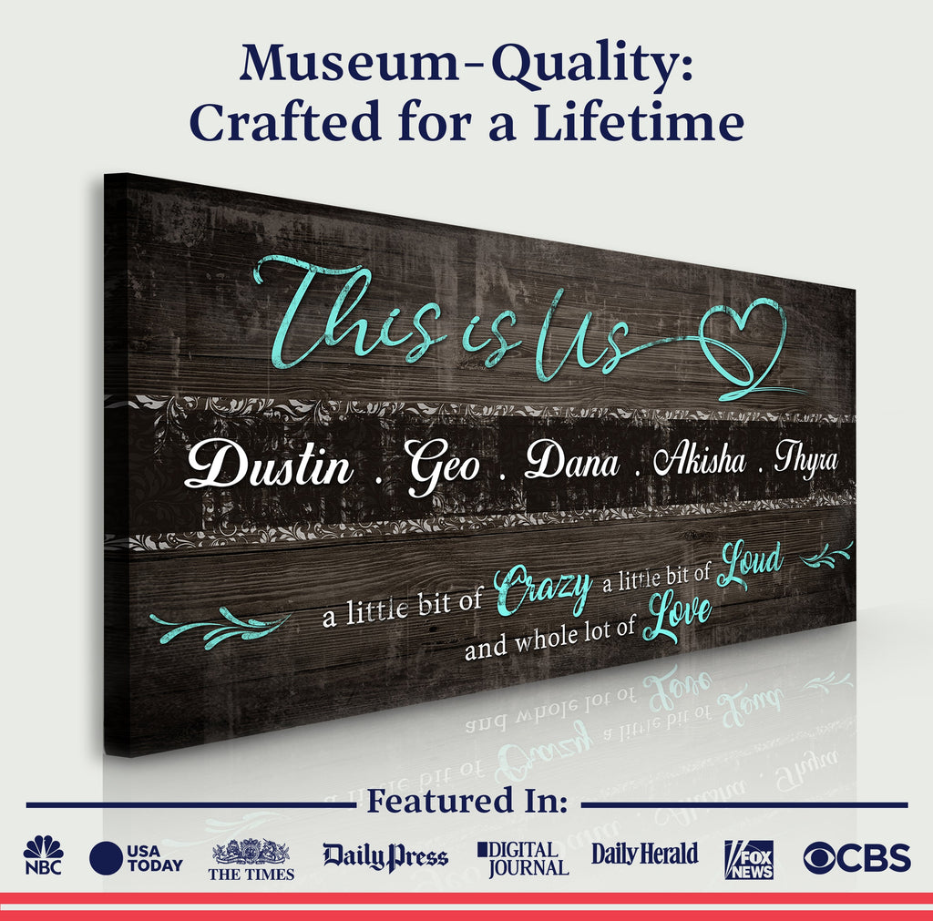 This is Us Family Sign