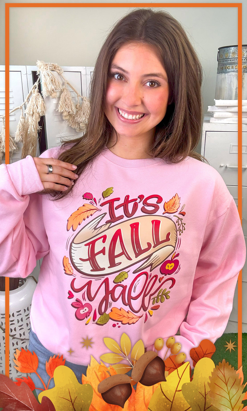 It's Fall Y'all Graphic Sweatshirt
