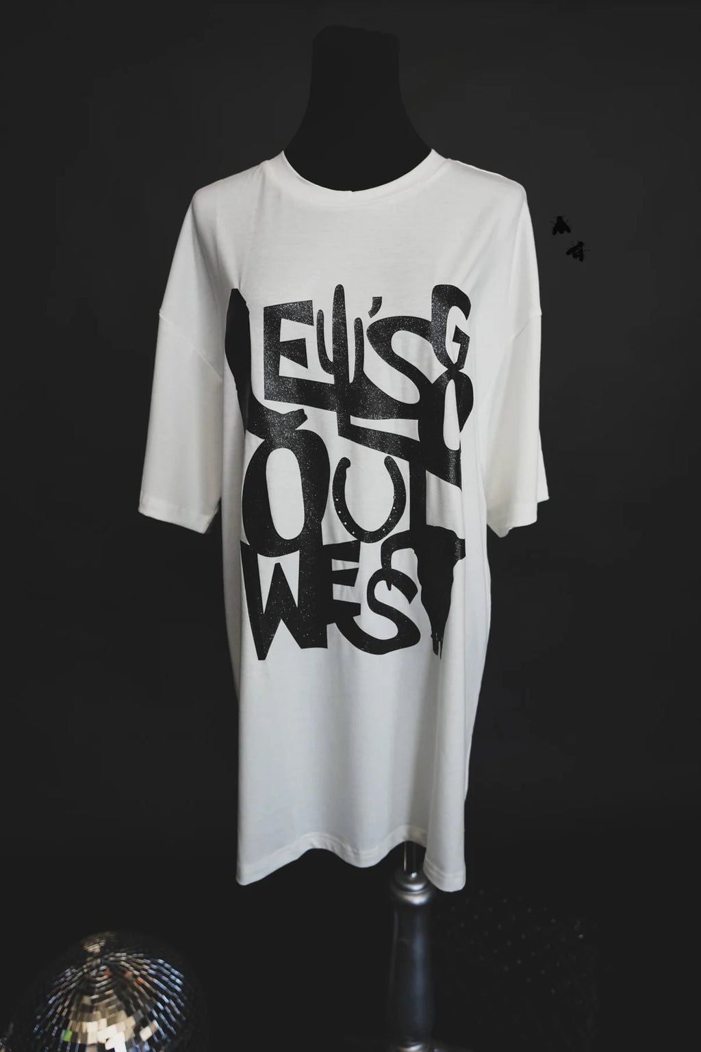 LET'S GO OUT WEST T-SHIRT DRESS