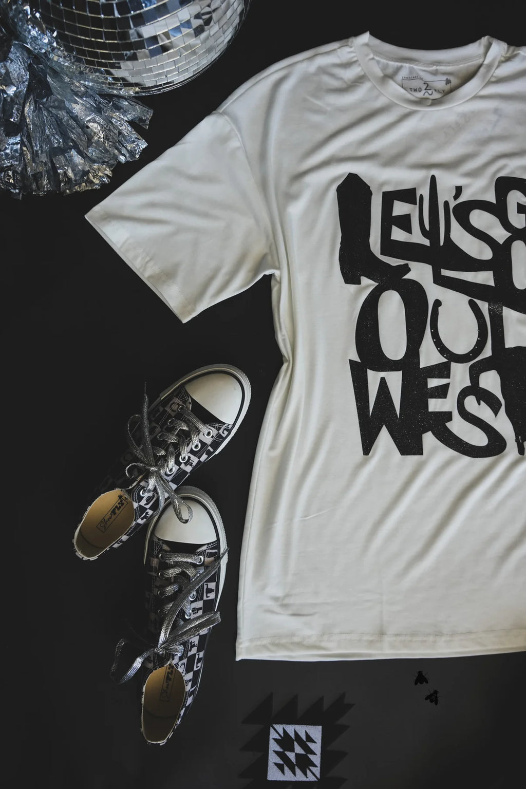 LET'S GO OUT WEST T-SHIRT DRESS