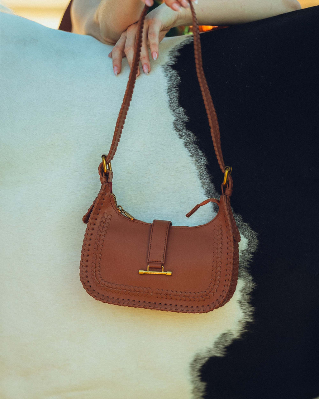 Loyal West Dannia Medium Purse - Saddle Brown