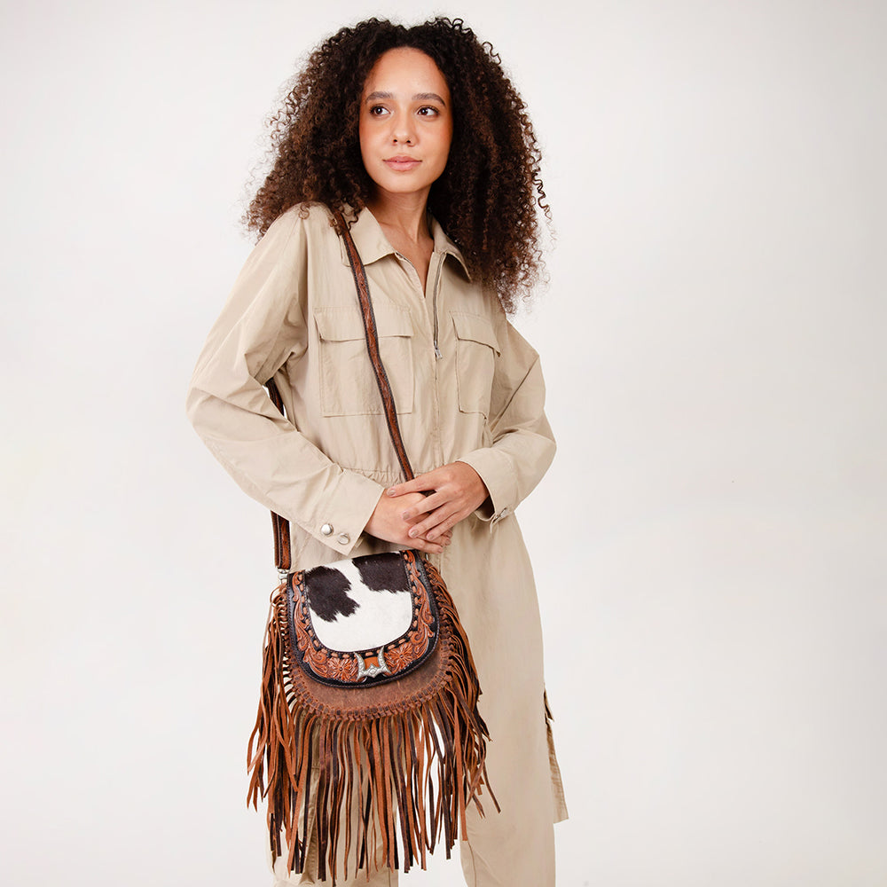 Loyal West Desert Dahilia Tassle Bag