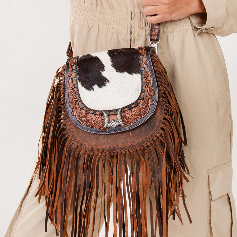Loyal West Desert Dahilia Tassle Bag