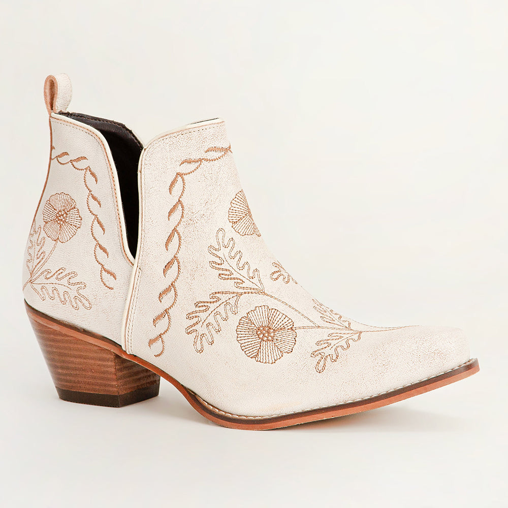 Loyal West South West Booties White Calfskin