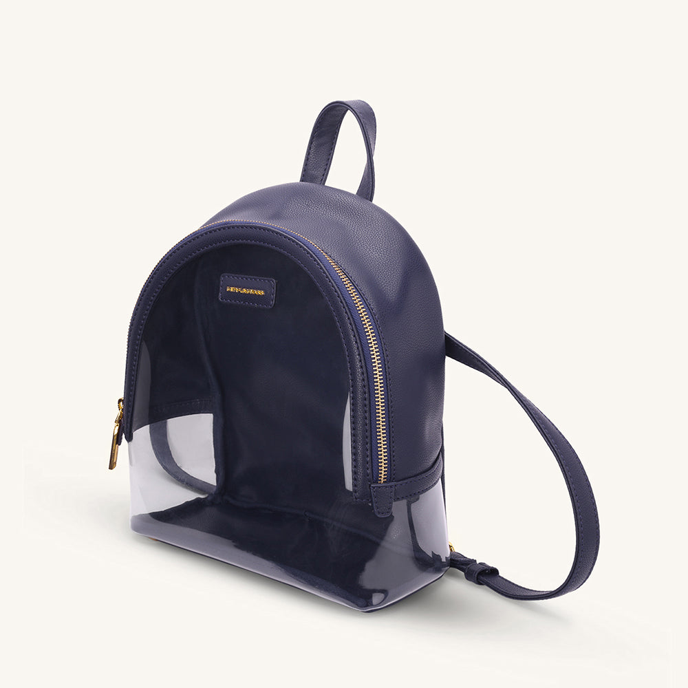 Mira & Moss Francine Clear Backpack - Future Dusk
