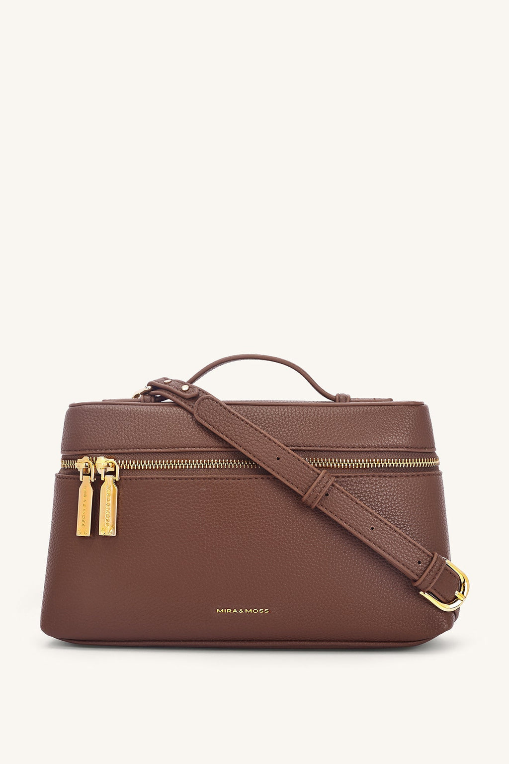 Mira & Moss Classic Tale Crossbody Bag - Chestnut