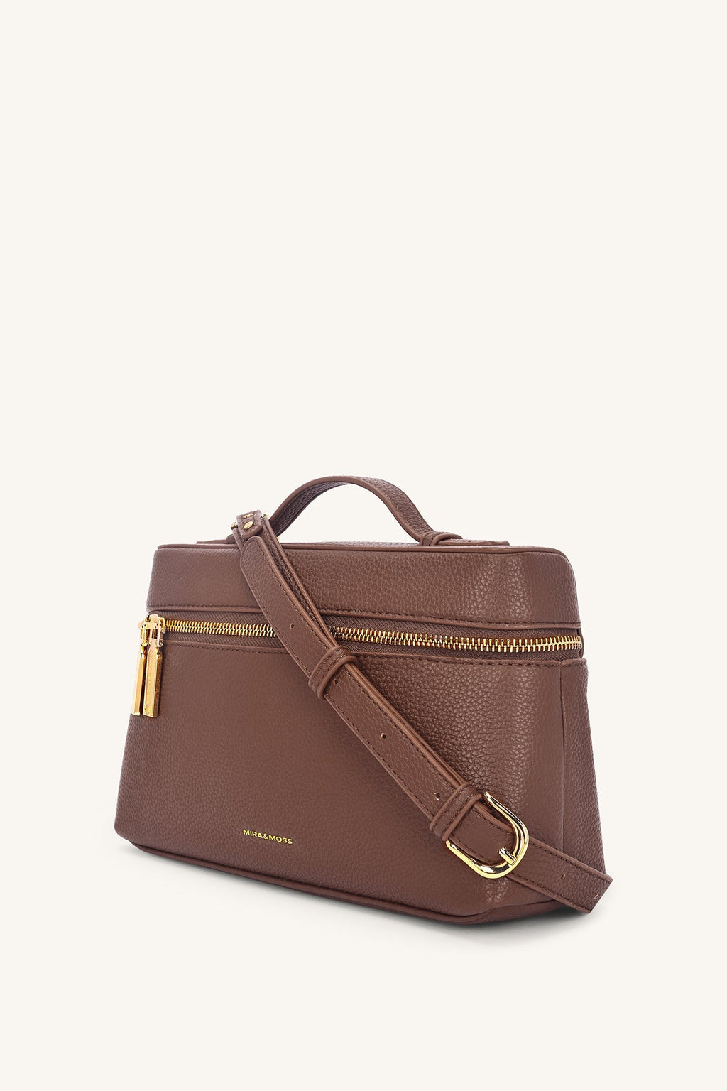 Mira & Moss Classic Tale Crossbody Bag - Chestnut