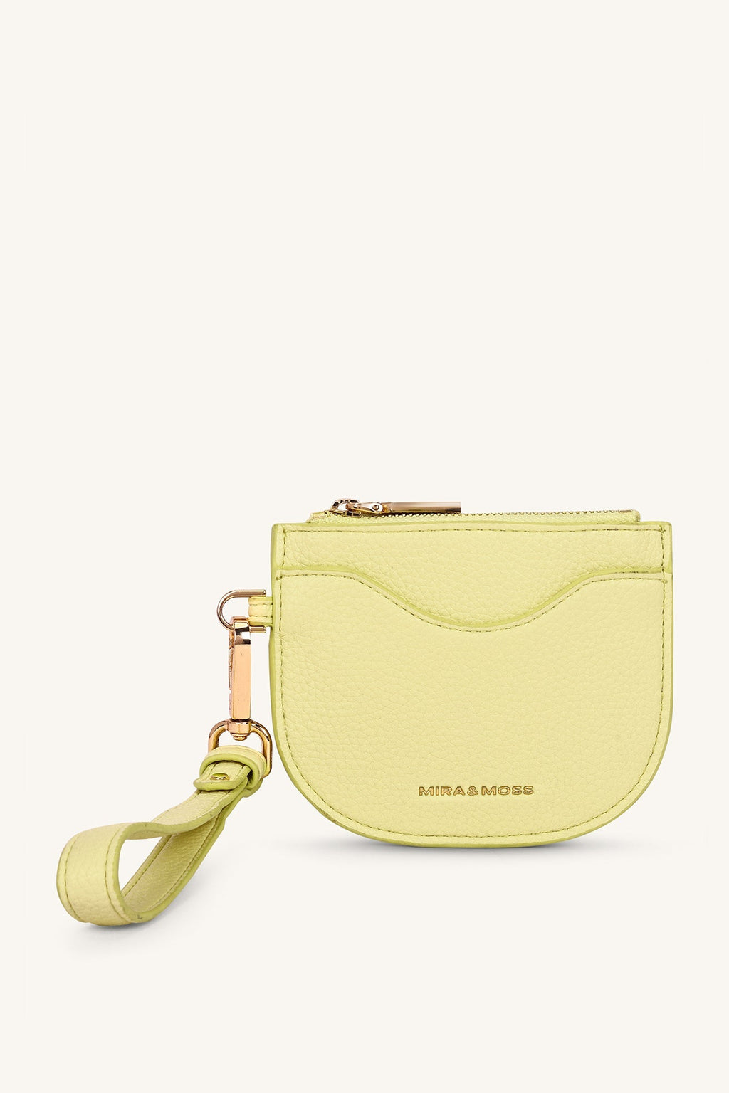 Mira & Moss Wristlet Pouch - Butter Yellow