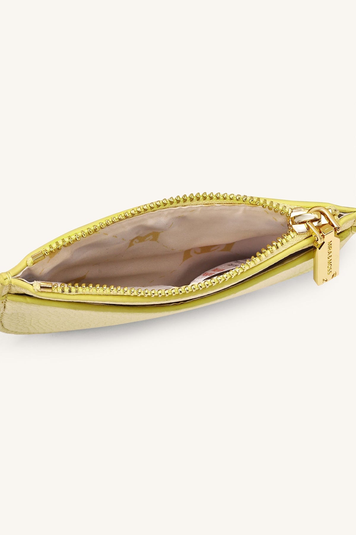 Mira & Moss Wristlet Pouch - Butter Yellow