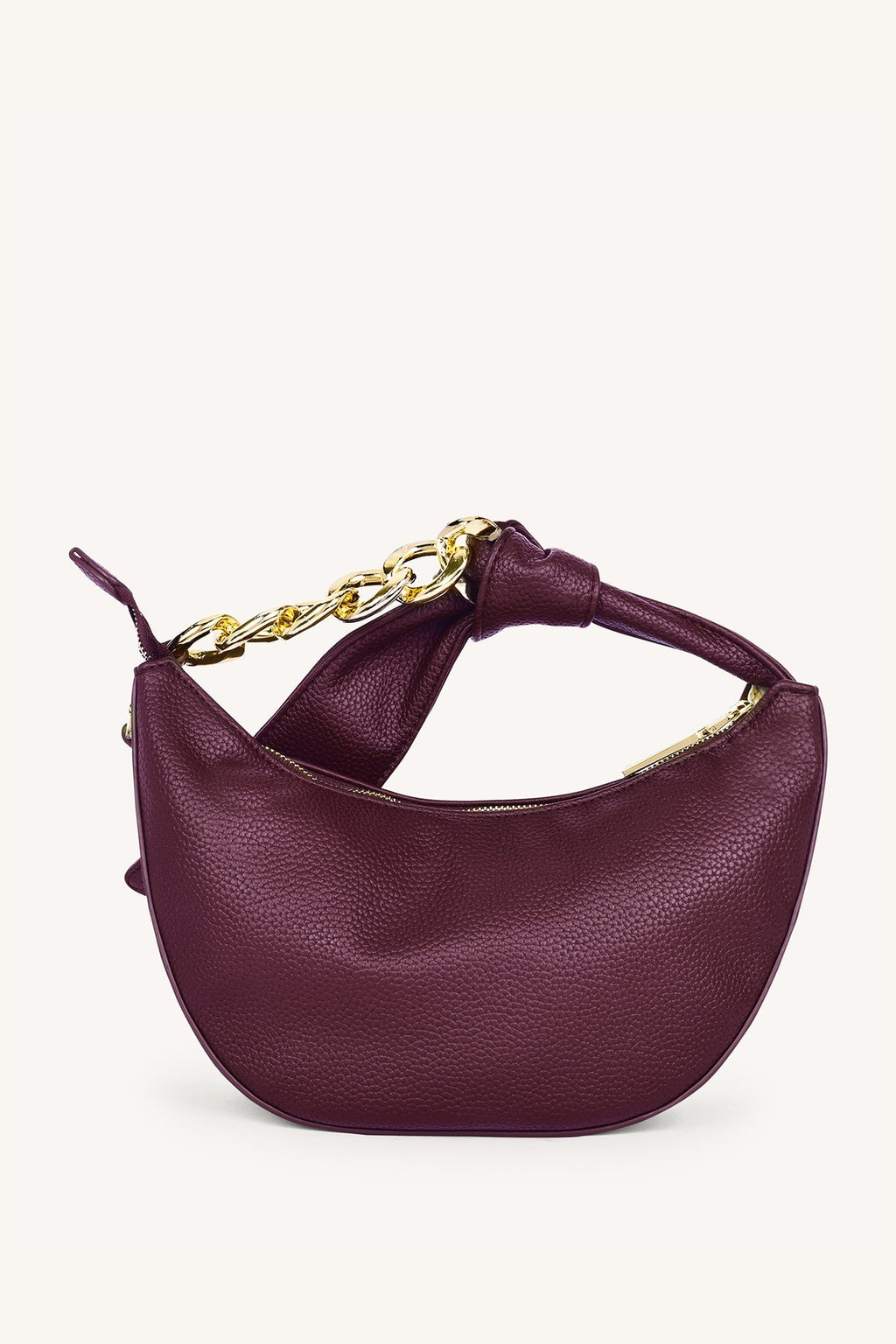 Mira & Moss Valentina Chain Shoulder Bag - Garnet