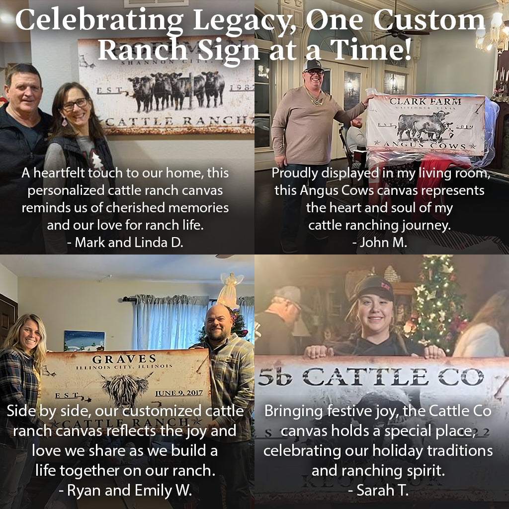 Cattle Ranch Sign