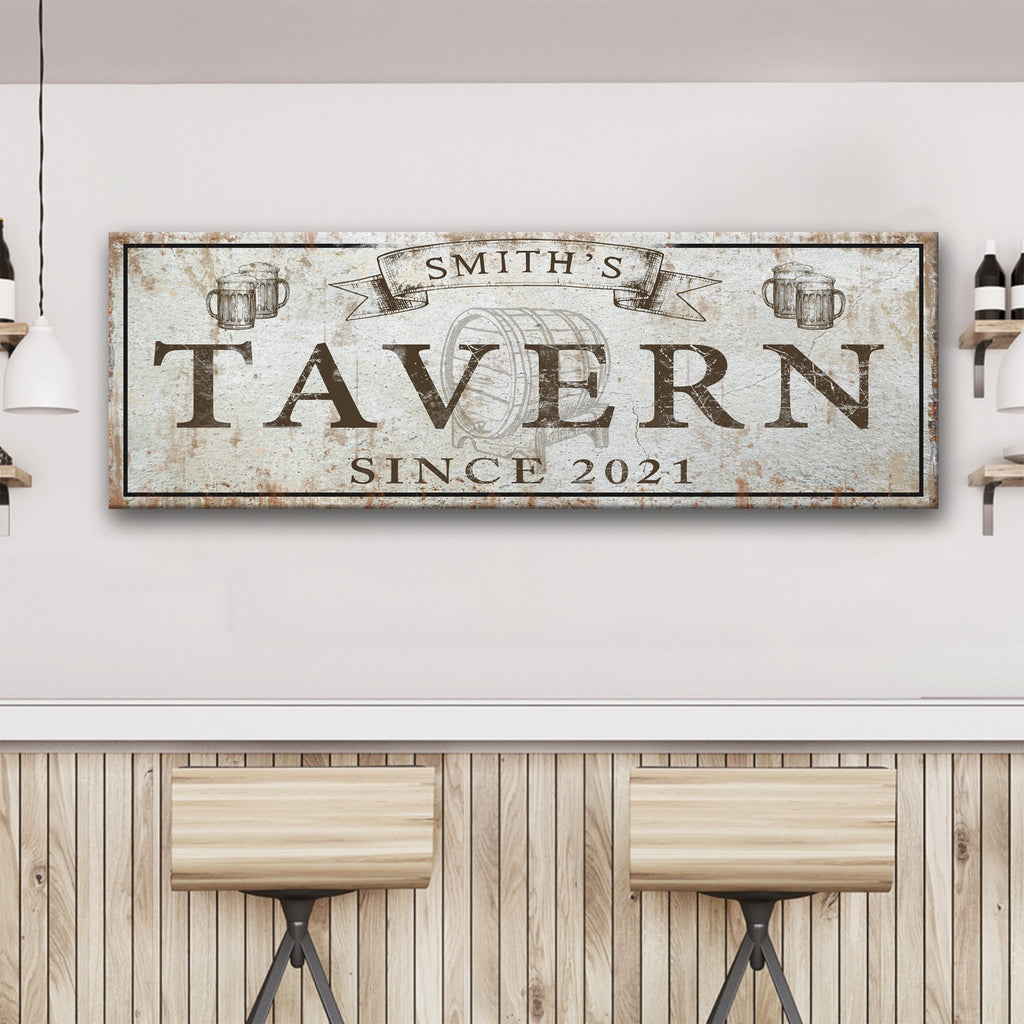 Family Tavern Sign