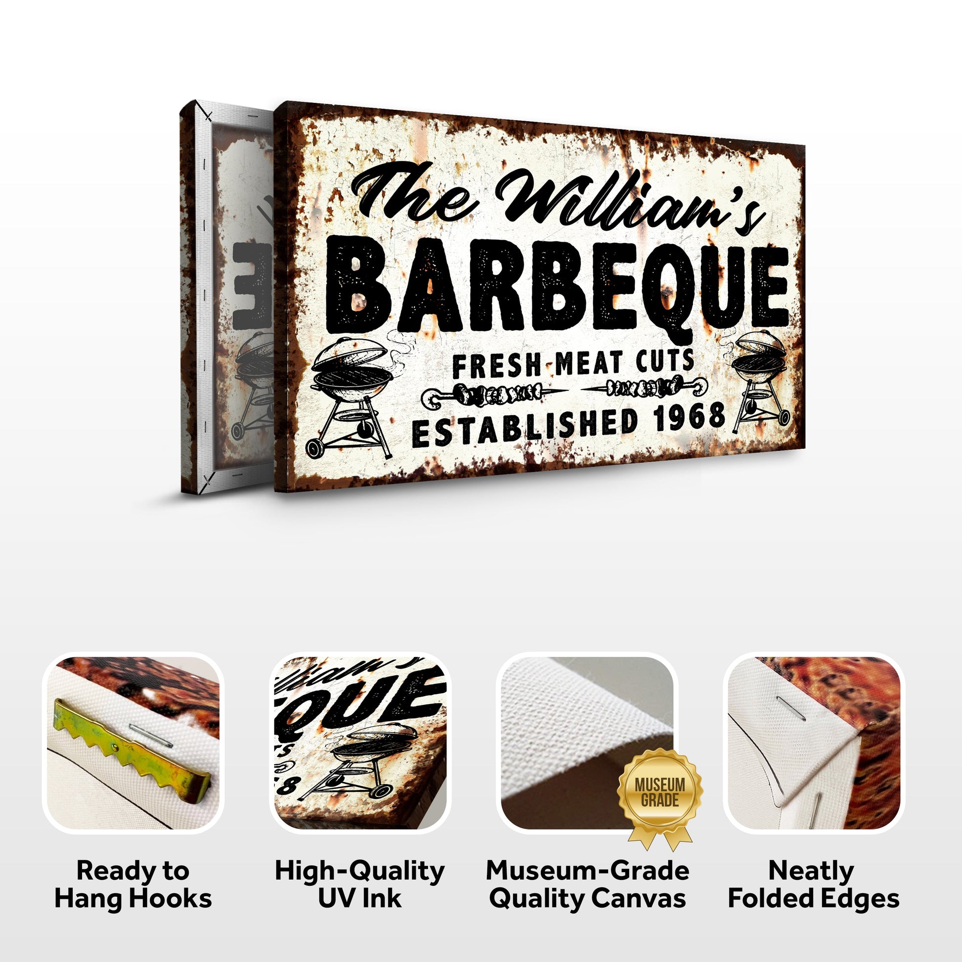 BBQ Sign IV