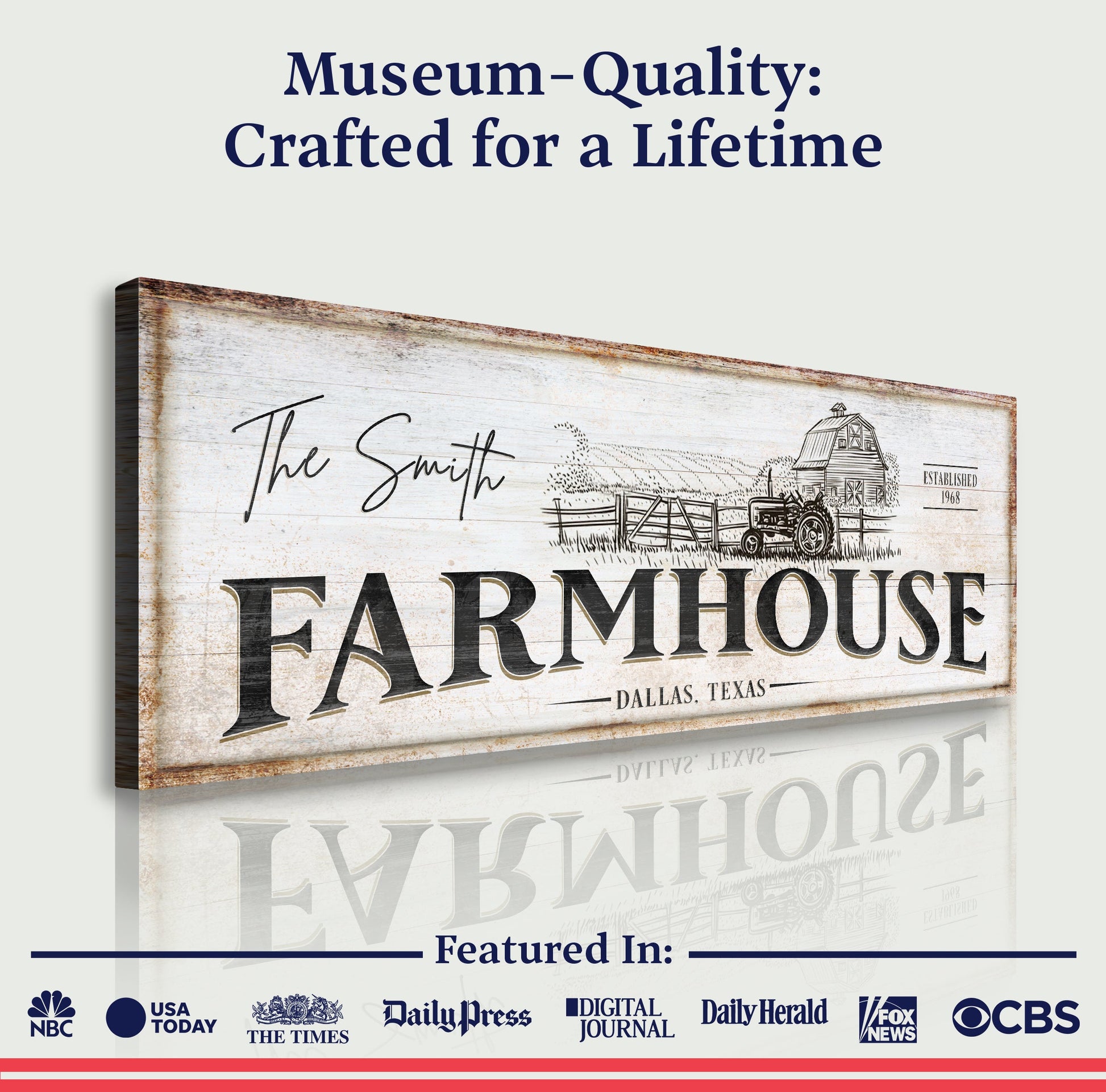 Rustic Farmhouse Sign III