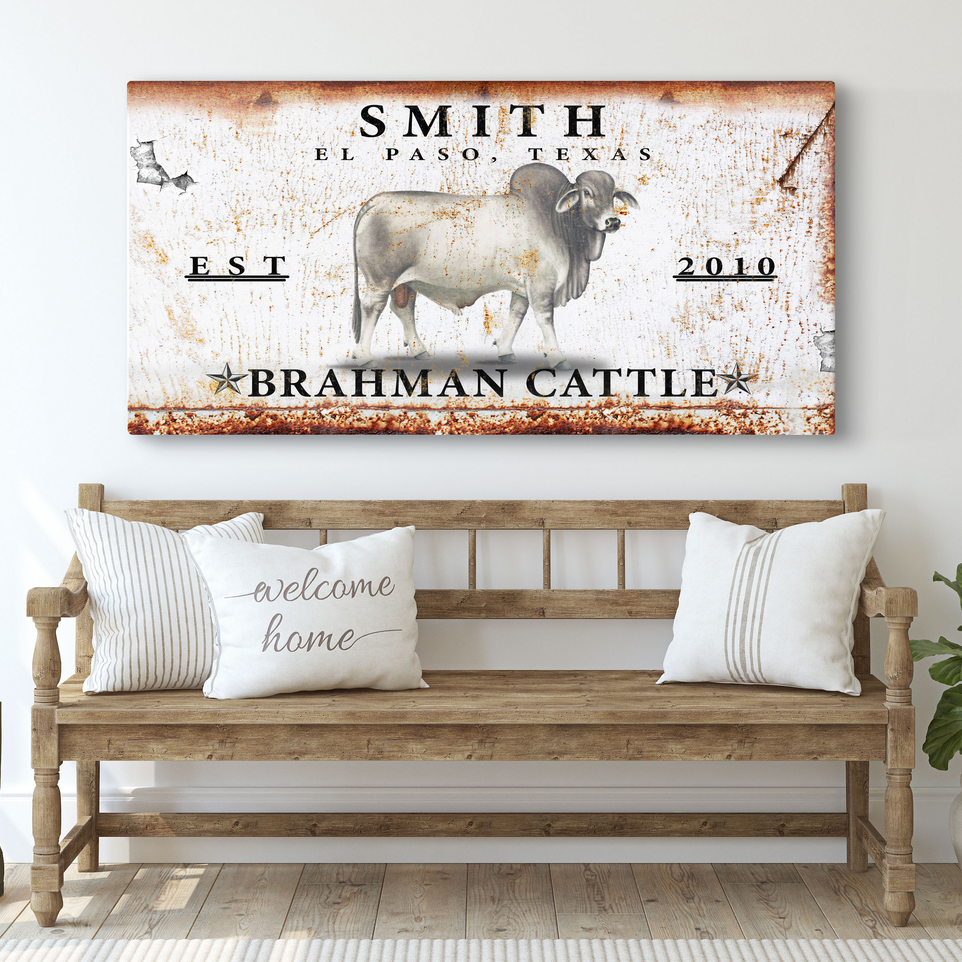 Brahman Cattle Sign