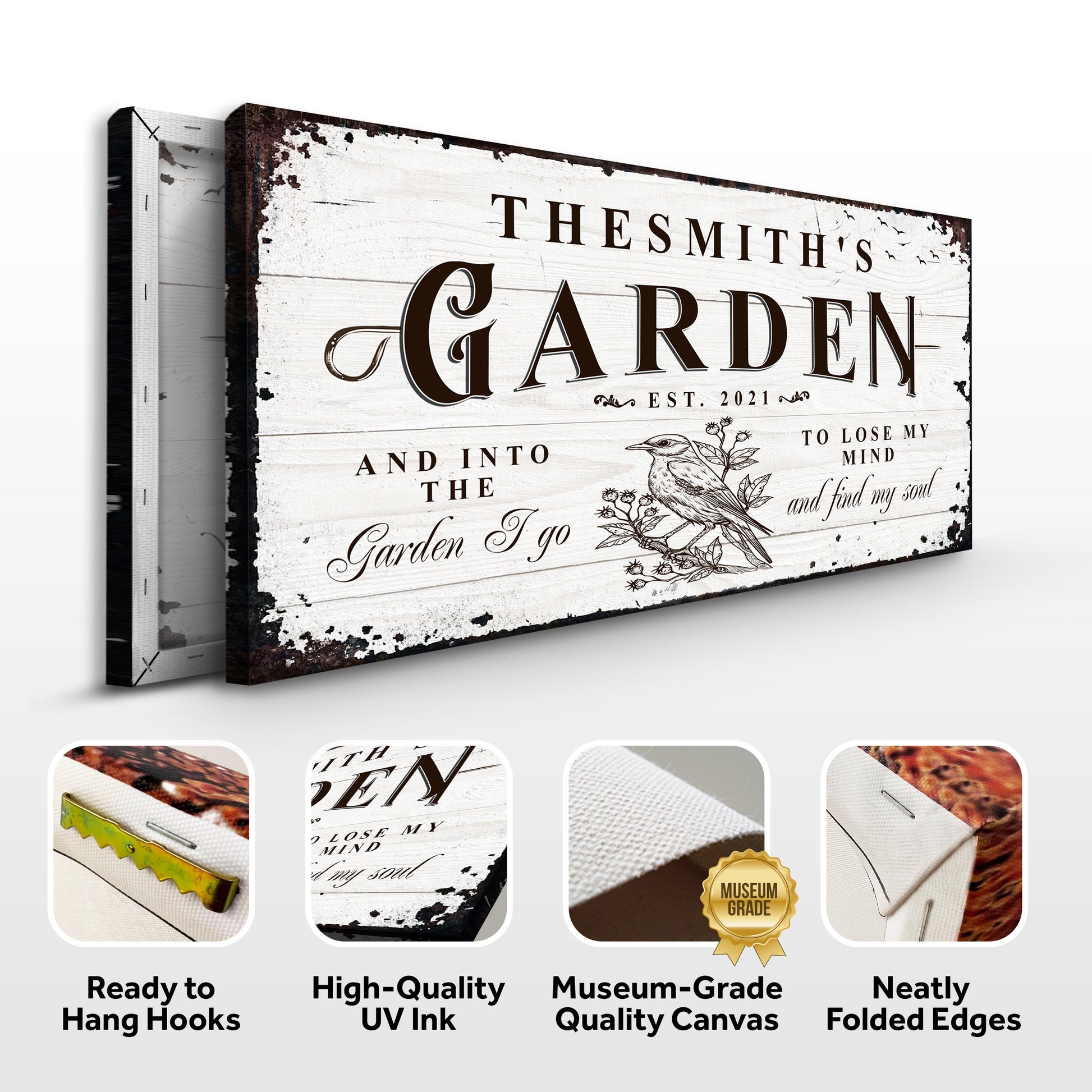Family Garden Sign