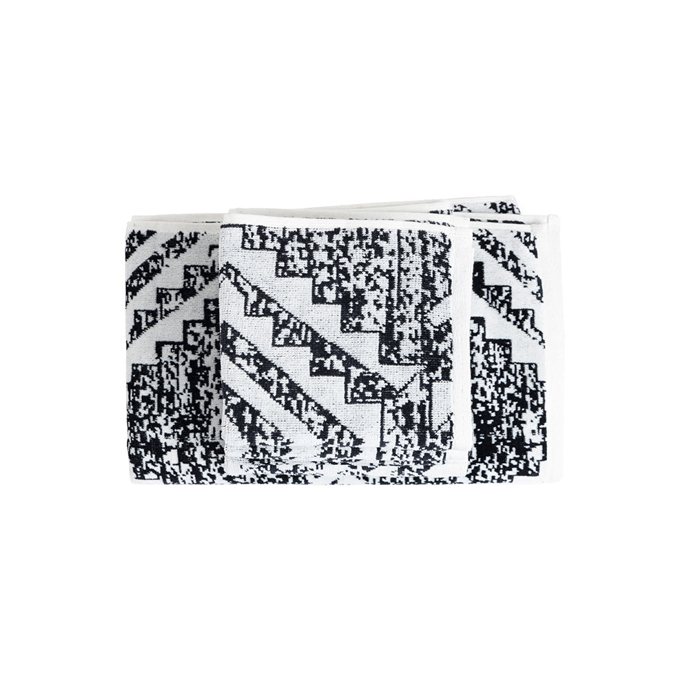 Myra Cloudstone Towel with textured pattern for home use