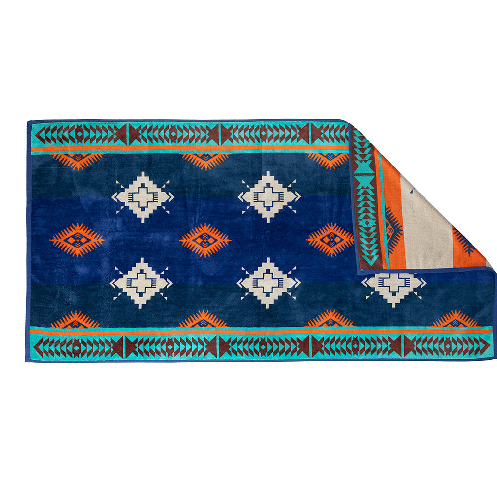 Myra Tribal Rain Towel with tribal print for home use