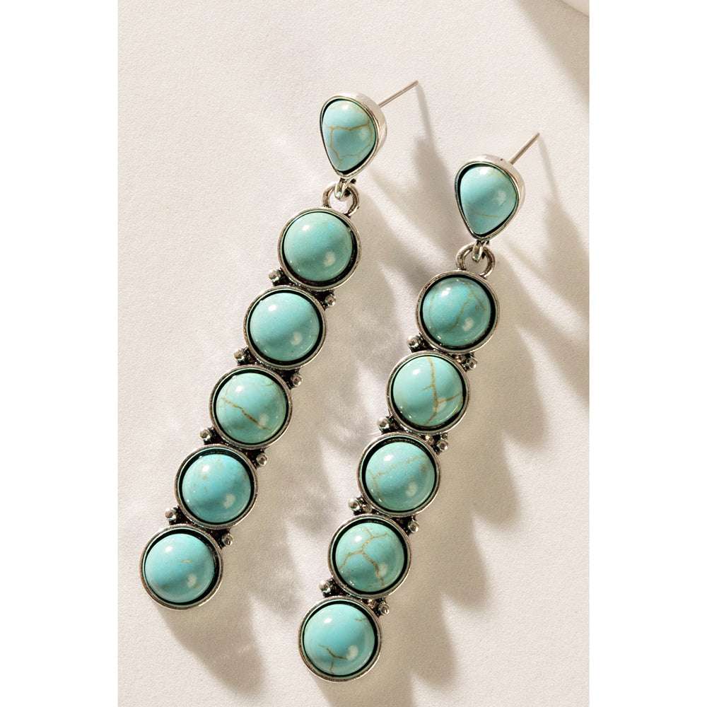 Totem's Wish Earrings In Blue