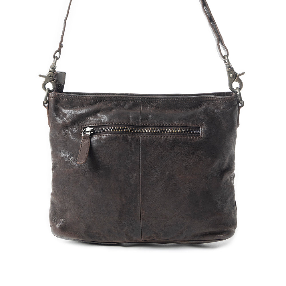 Range Rider Pocket Shoulder Bag In Black