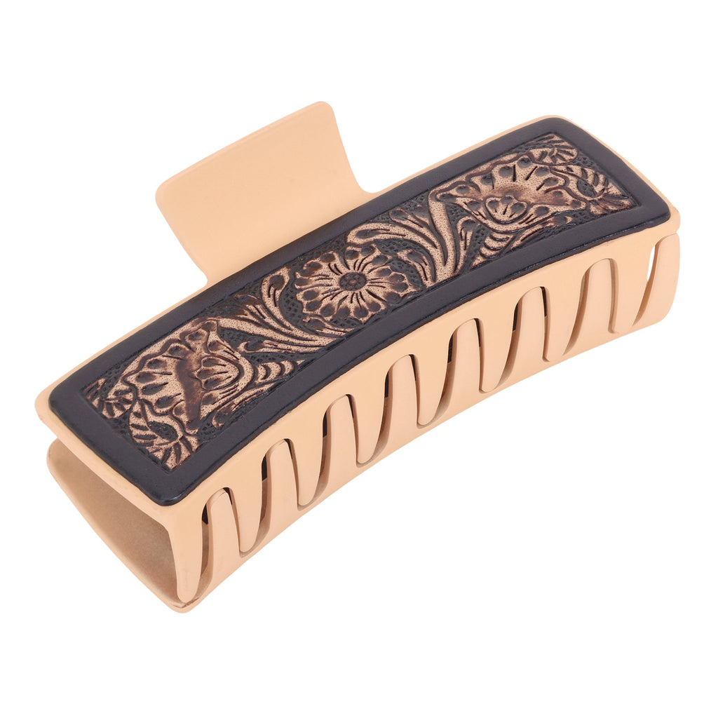 High Vista Hair Comb Clip In Light Brown