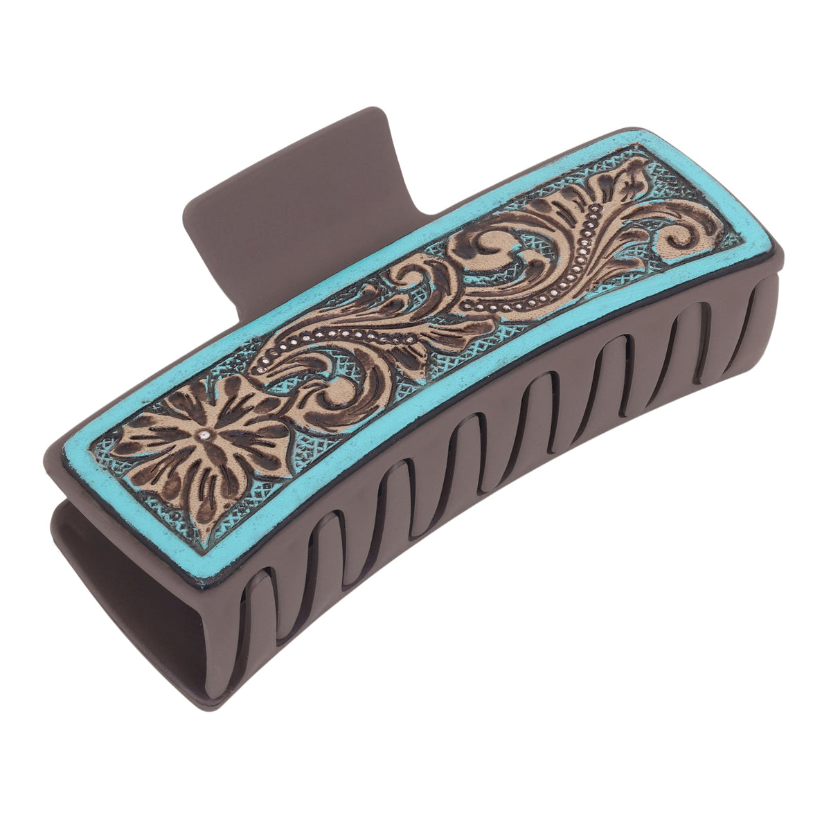 High Vista Hair Comb Clip In Dark Brown
