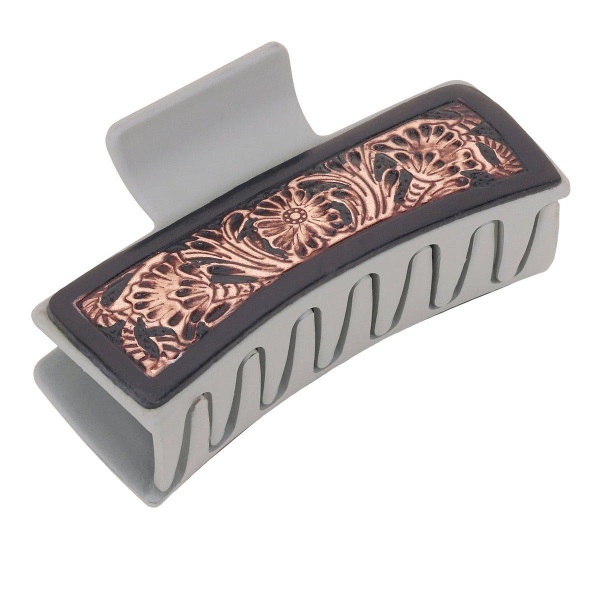 High Vista Hair Comb Clip In Gray