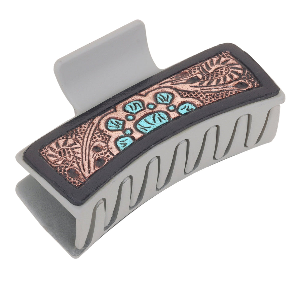 High Vista Hair Comb Clip In Gray