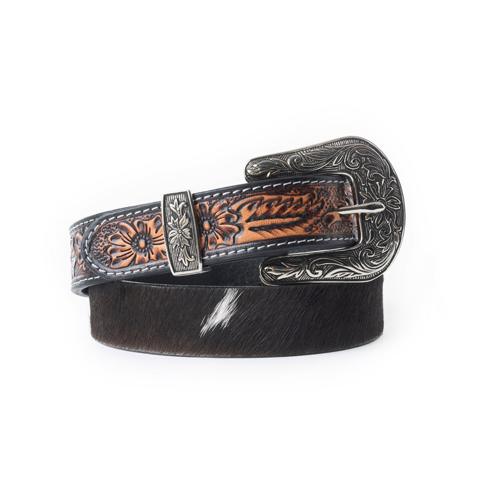 Jenson Hill Kid's Belt In Black & White