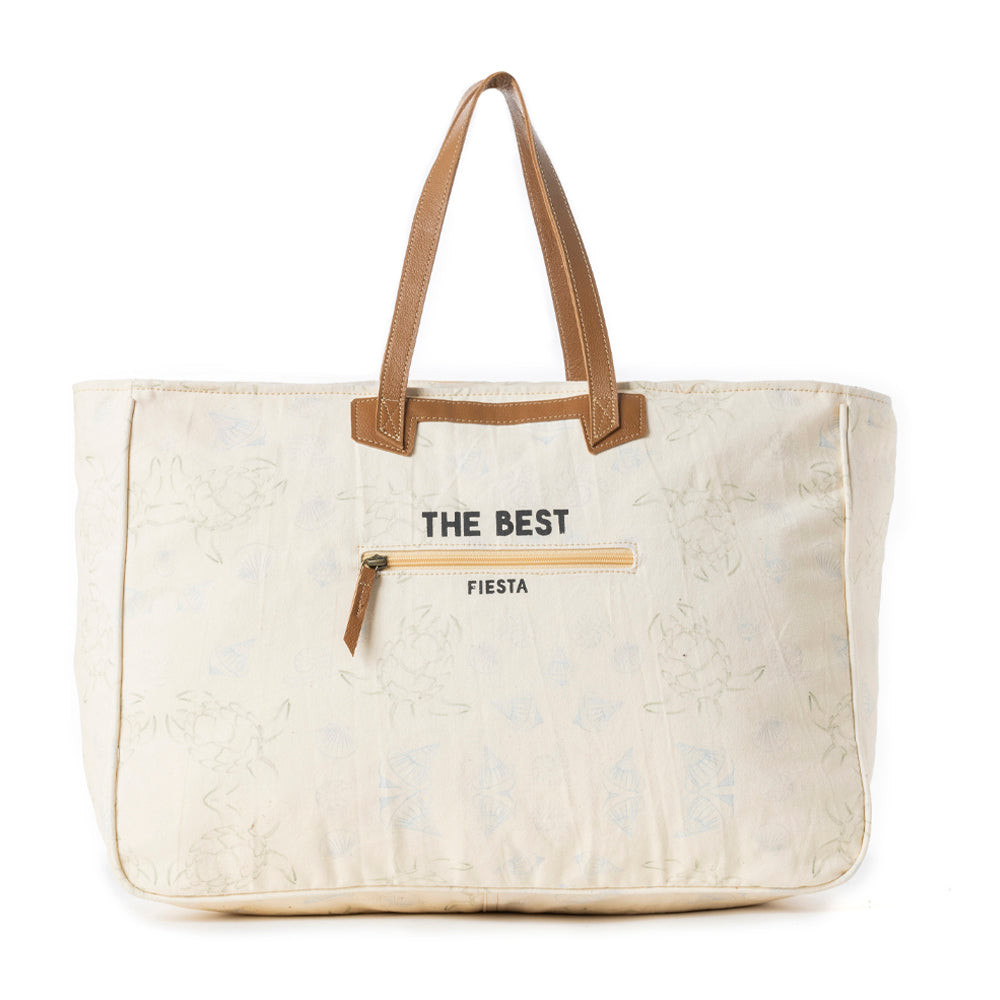 Old Town Weekender Bag in Warm Vanilla Mist