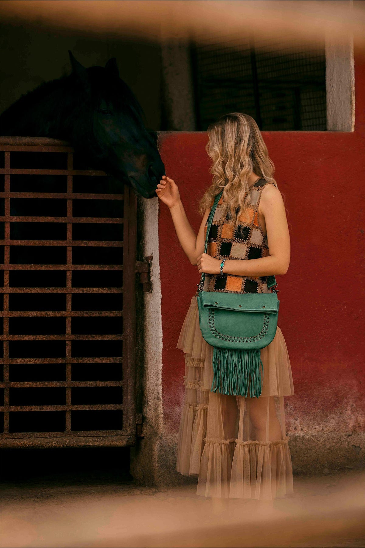 Mianda Shoulder Bag In Green