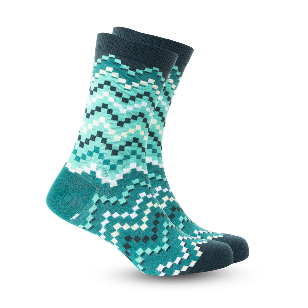 Jade Valley Pixie Socks In Green