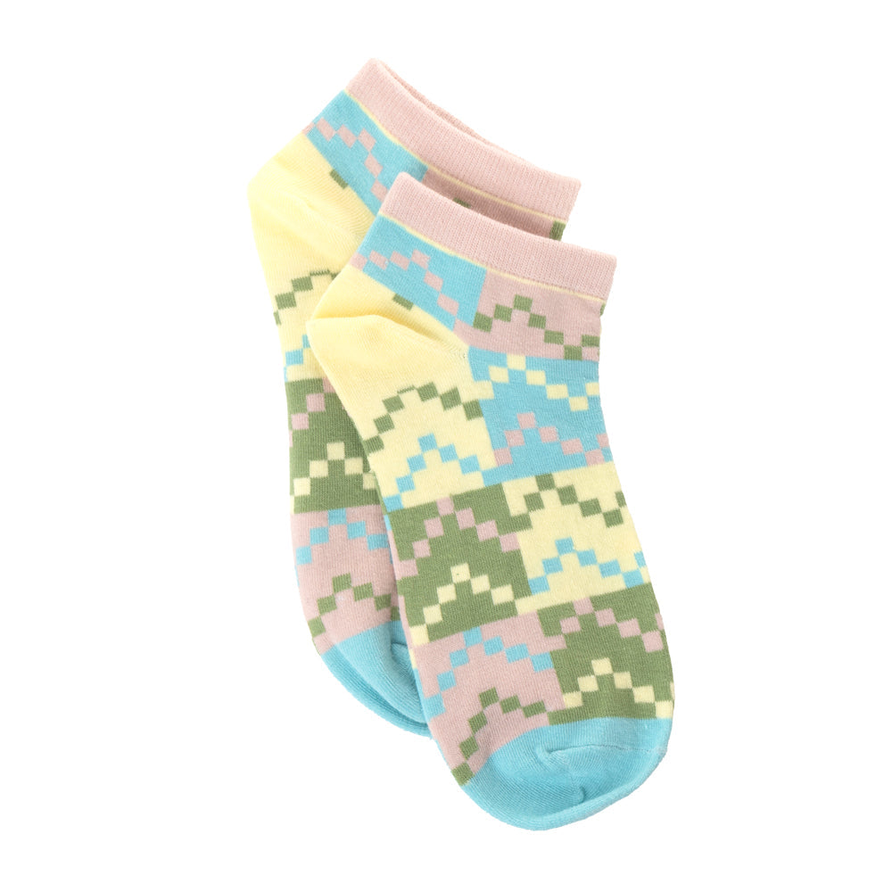 Buttercup Breeze Betty Ankle Socks In Multicolor