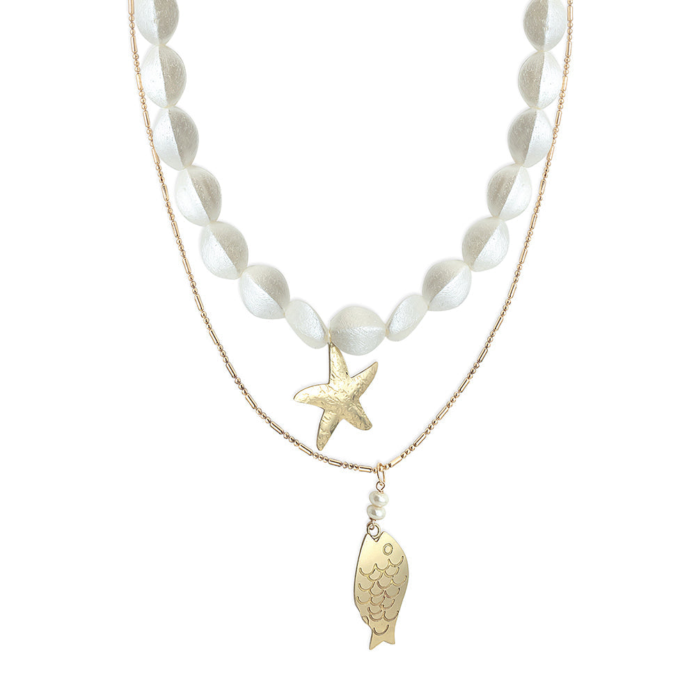 Pearl of the Shore Necklace