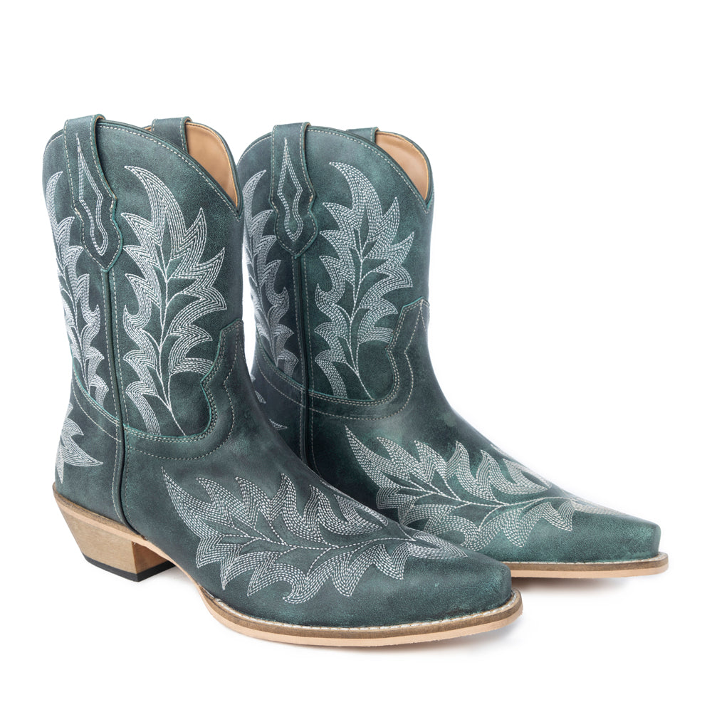 Desert Pearl Ankle Boots in Smoke