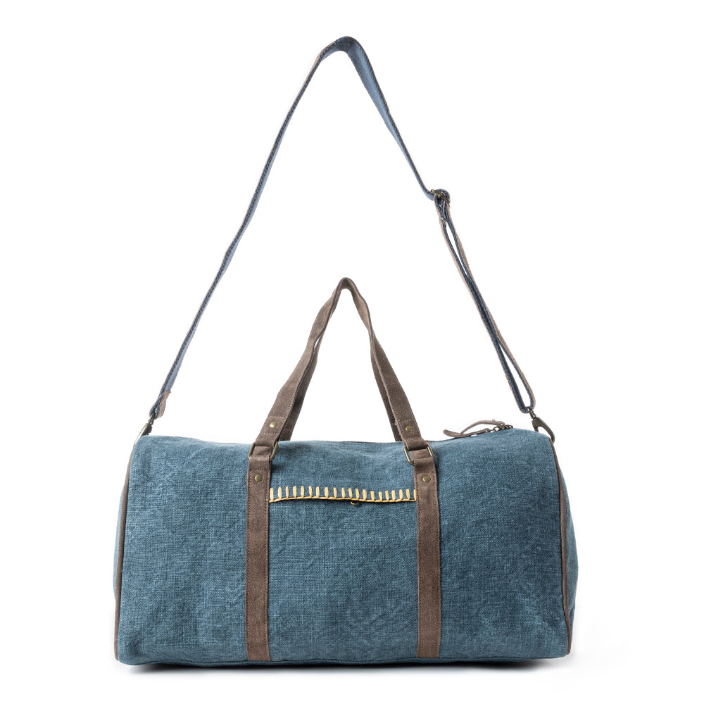 Rustic Roamer traveler Bag in Blue