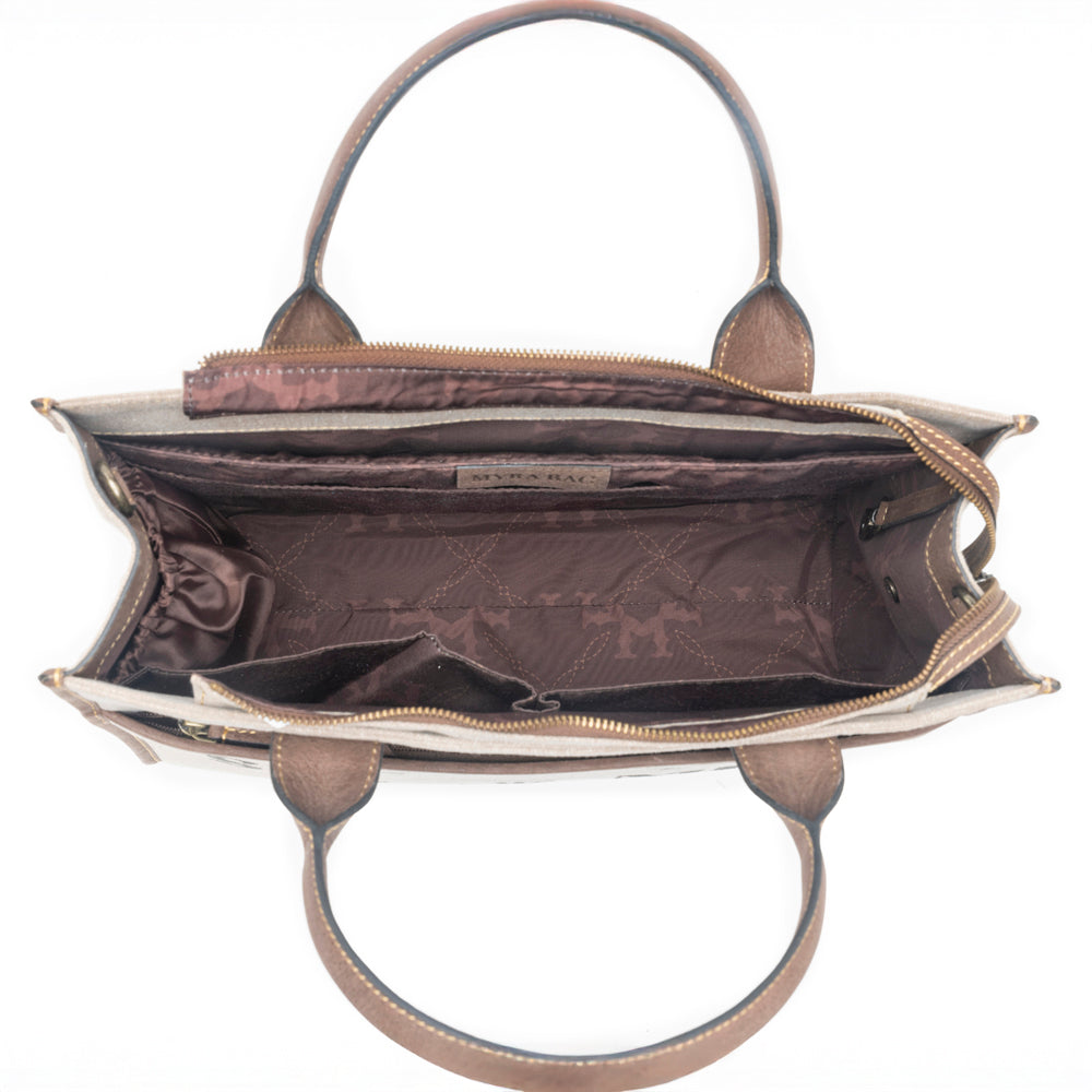 Sel de Mer Shoulder Bag in Old Mill White