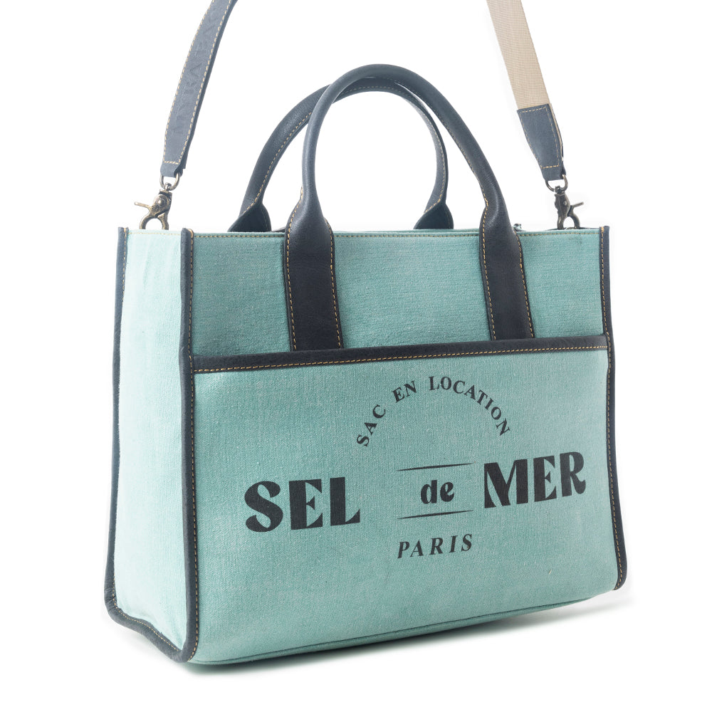Sel de Mer Shoulder Bag in Green