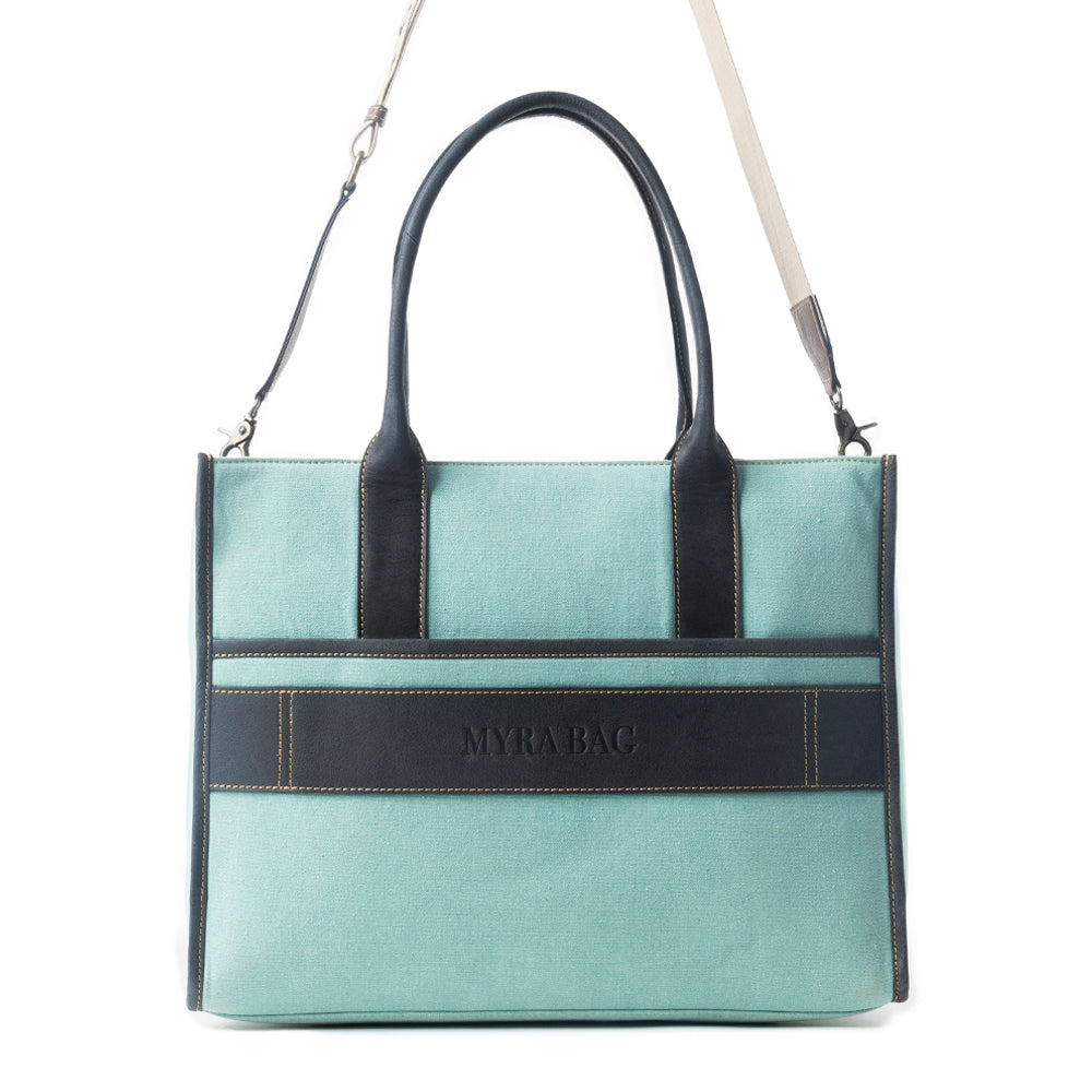 Sel de Mer Tote Bag in Green