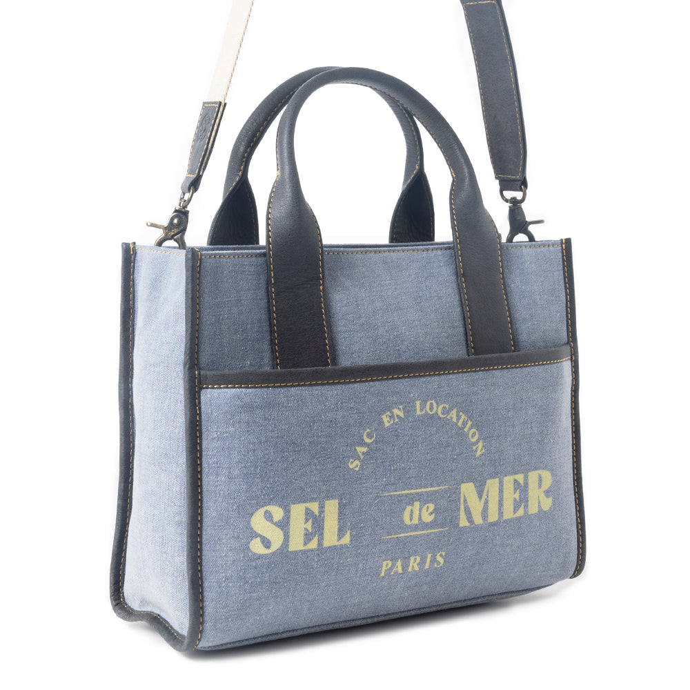 Sel de Mer Crossbody Bag in Blue