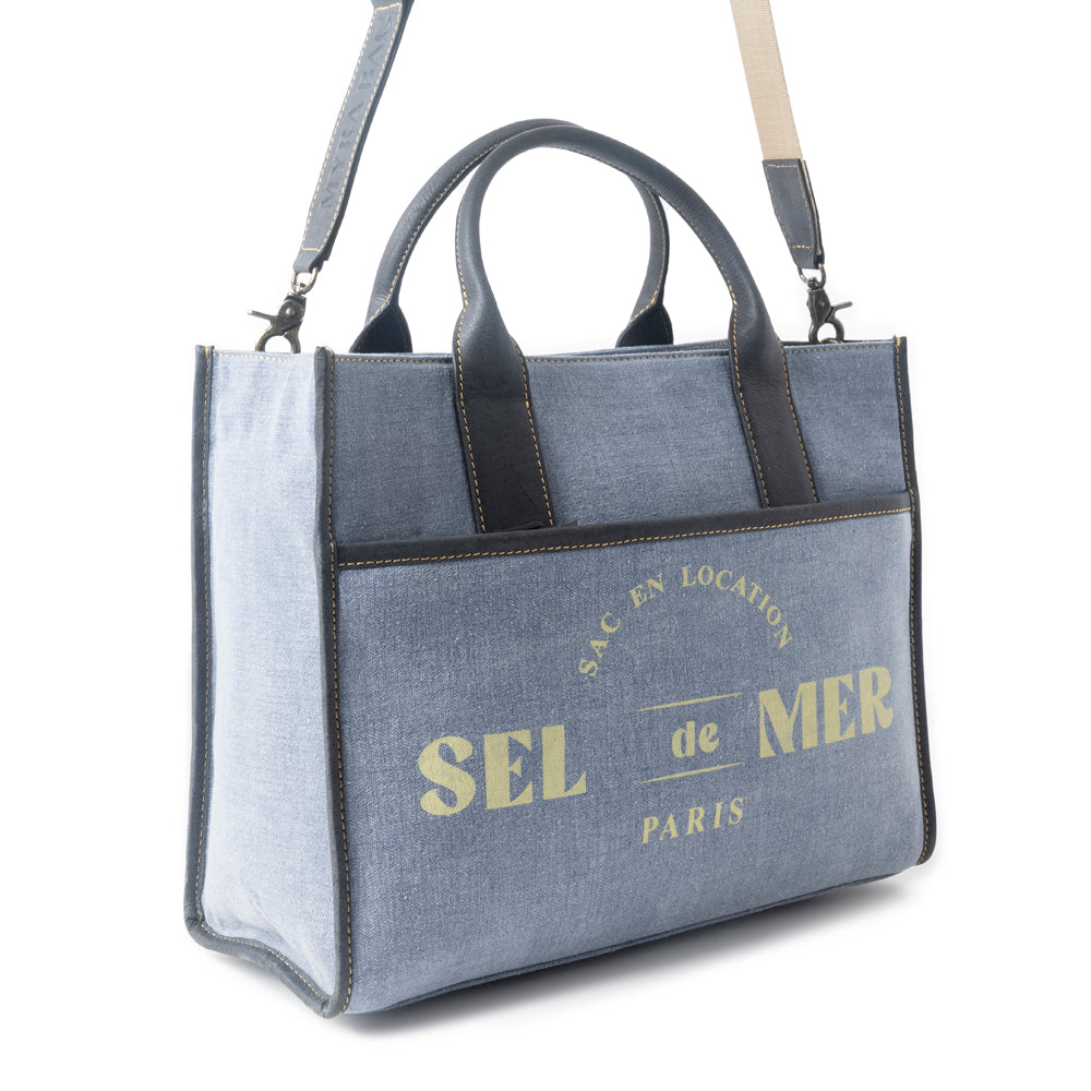 Sel de Mer Shoulder Bag in Blue