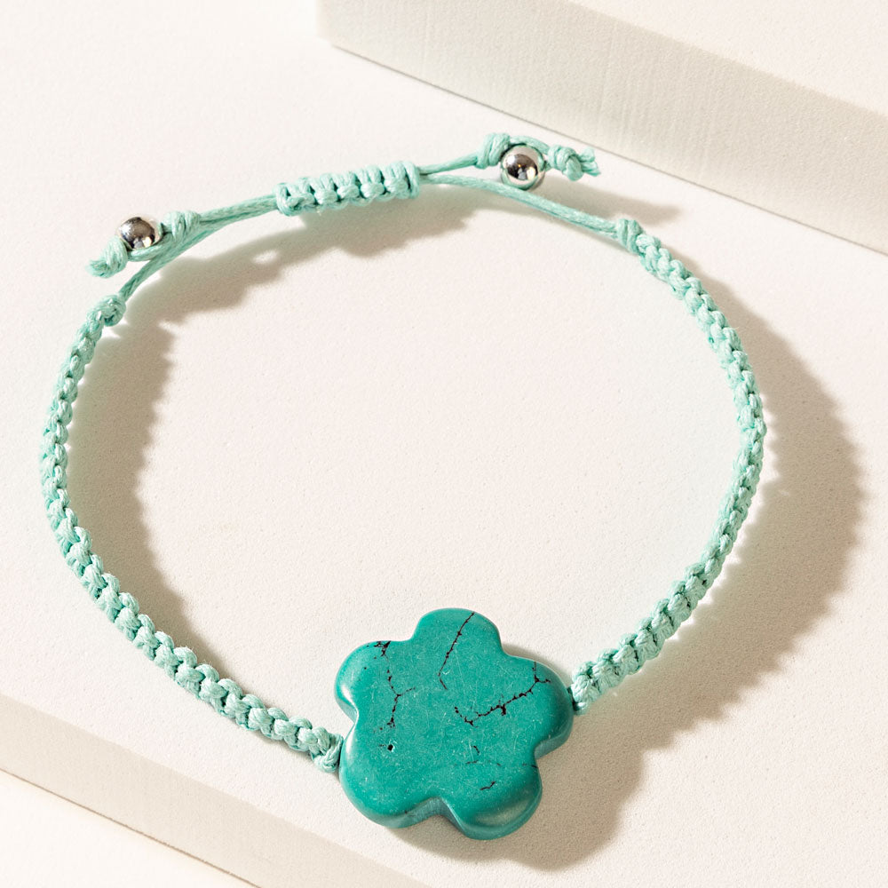 Lucky Mirage Bracelet in Ivory Blue
