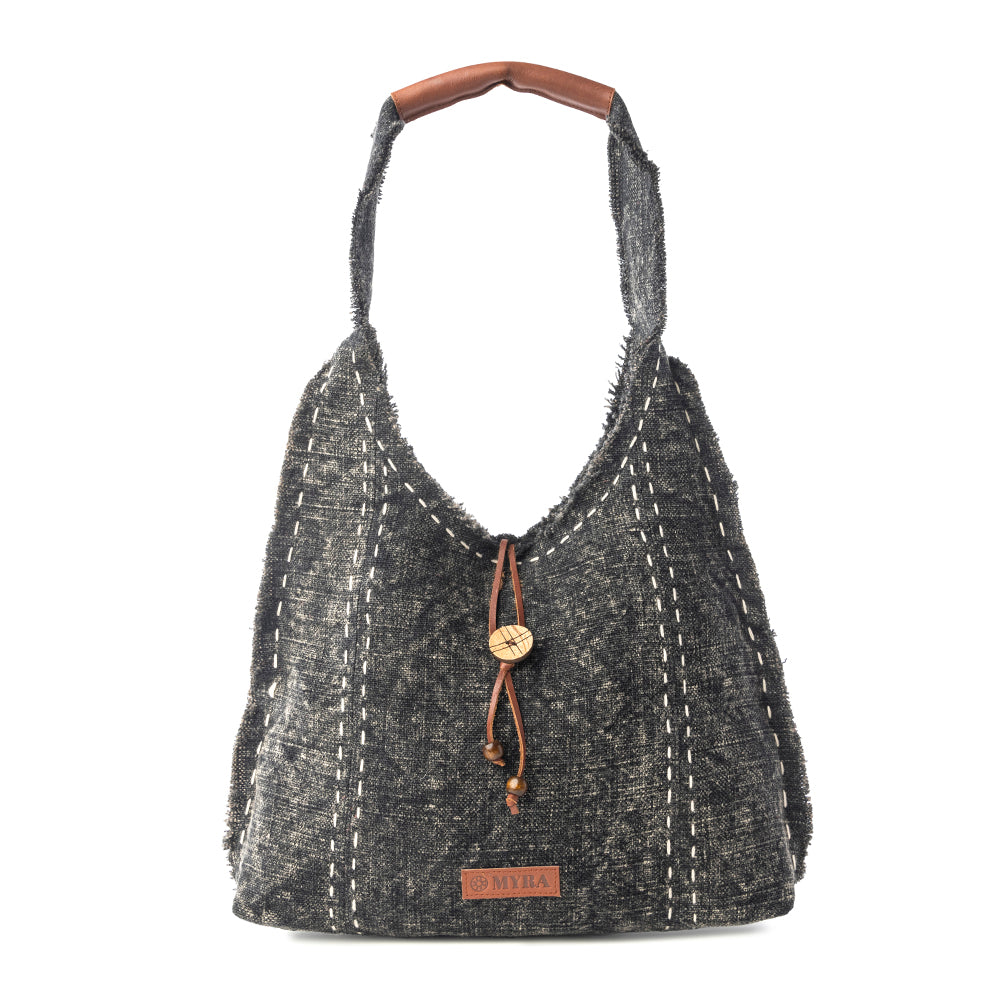 Myra Ravencliff Shoulder Bag in Midnight Stitch
