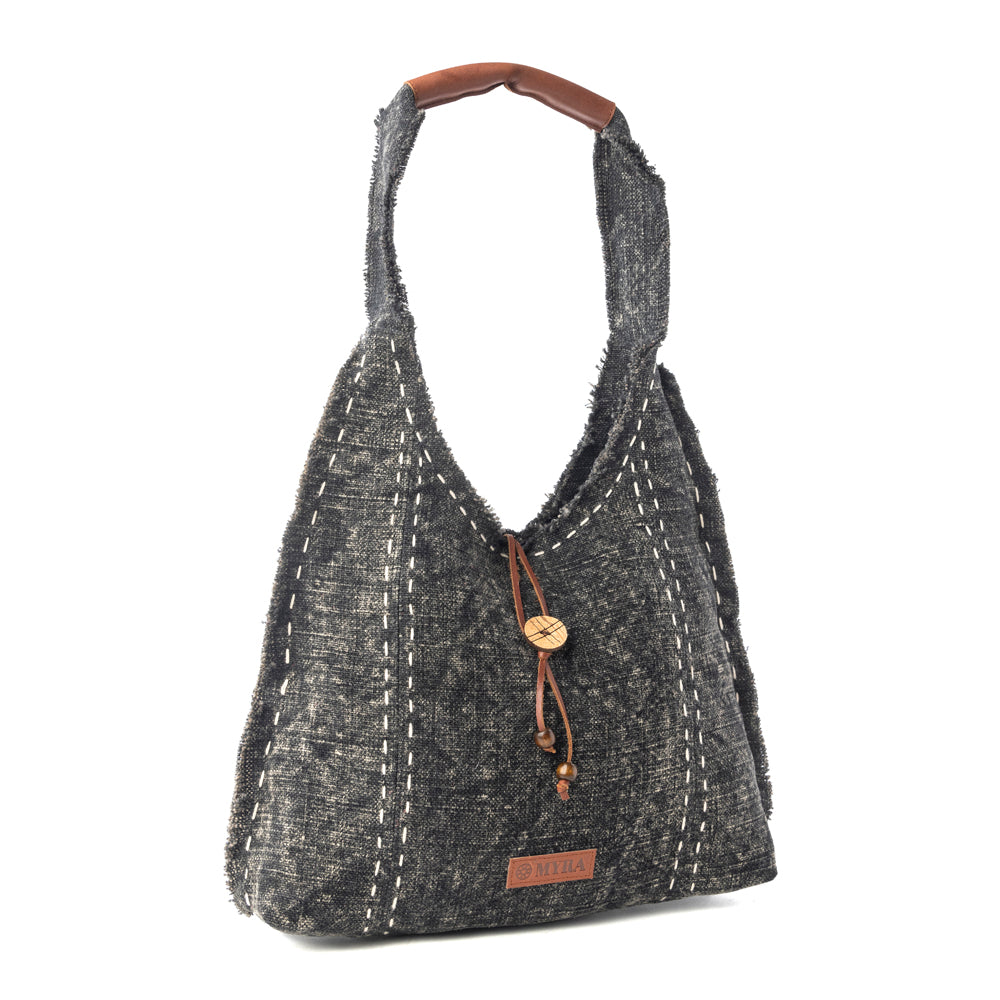 Myra Ravencliff Shoulder Bag in Midnight Stitch