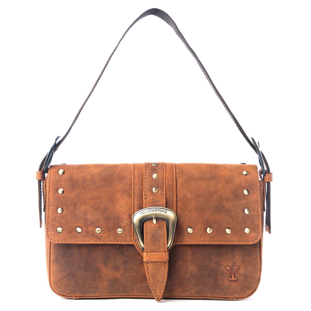Yellowstone Amber Paradise Handbag with Rivets