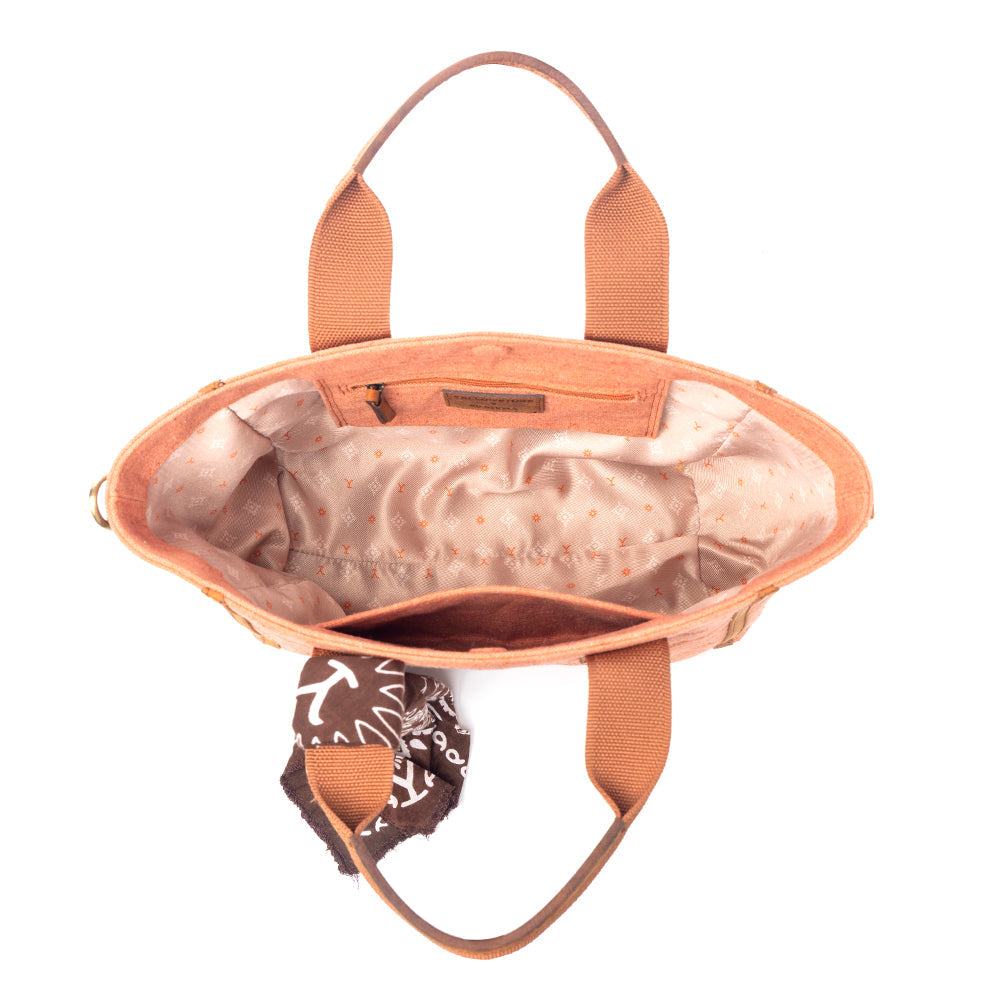 Yellowstone Echo Valley Amber Crossbody Bag with Scarf