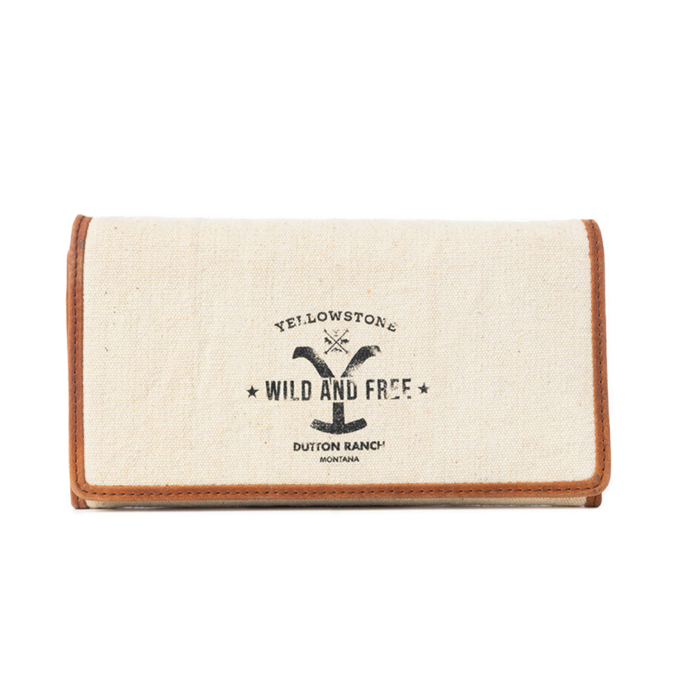 Yellowstone Roverra Ivory Sling Wallet