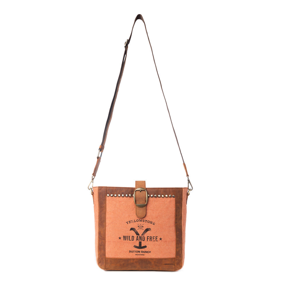 Yellowstone Lone Star Amber Satchel Bag