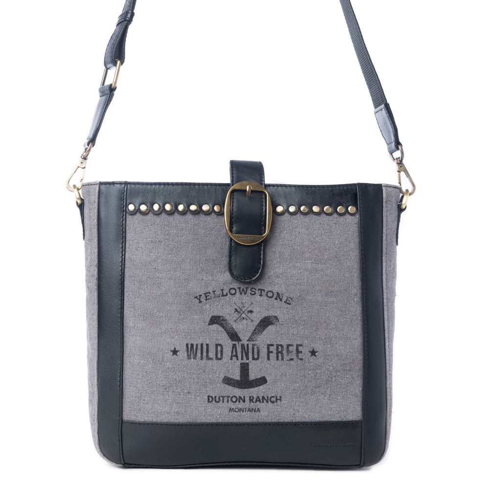 Yellowstone Lone Star Ash Satchel Bag