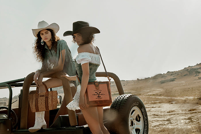 Yellowstone Valley Mini CrossBody Bag in Amber